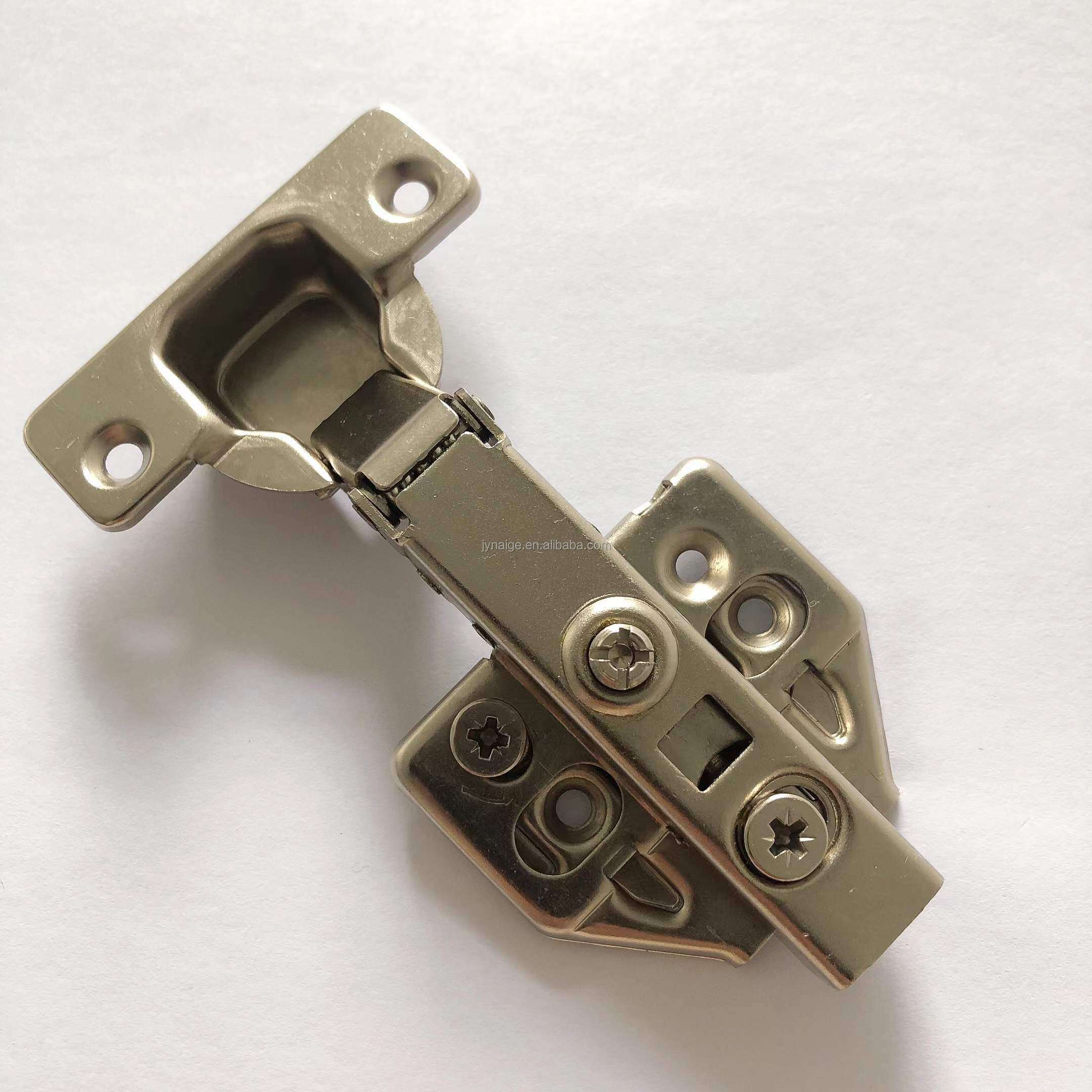 Iron  hydraulic 3d 35mm cup plane bottom wardrobe furniture cabinet hinge with soft close hinges