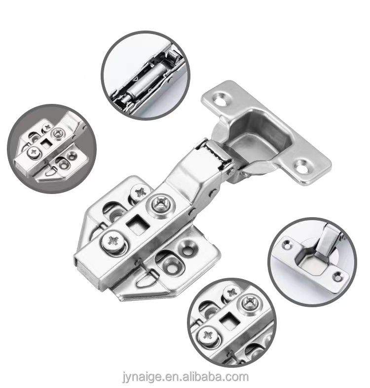 3D Hydraulic Adjustable Furniture Hinge  3D Soft Close Hinges with Clip On