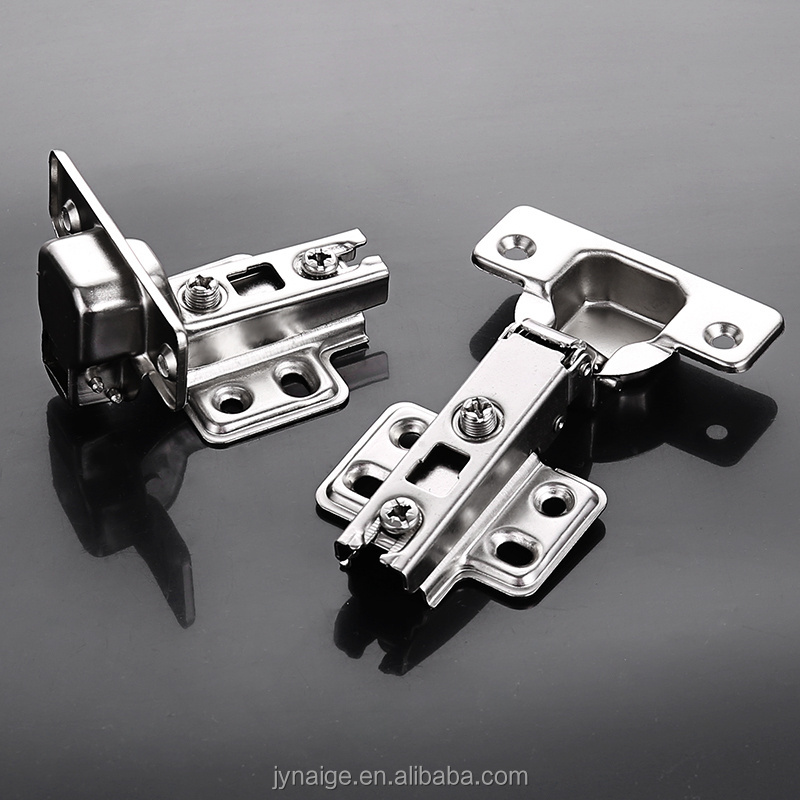 Jieyang Door Furniture Hardware Bisagra 35mm Hot Sale Slide on Two Way Kitchen Cabinet Hinge