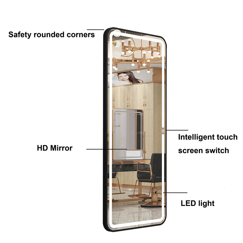 Top Quality Hello Kitty Portable Sample Touch Sensor Smart Led Mirror