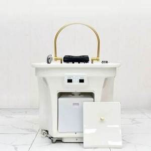 Factory Hot Sale Enamel Barber Station With Shampoo Bowl Tap Single Faucet For Wash Basin