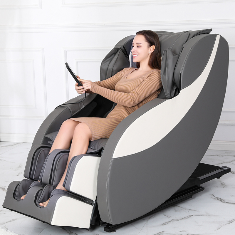 Body detection sl zero gravity massage chair big size  brand programme with heating pad and lcd