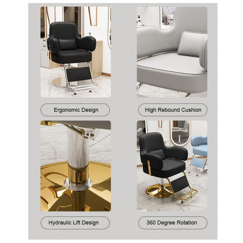 New Style Portable Barber Hairdresser Aesthetic Chair For Beauty Salon