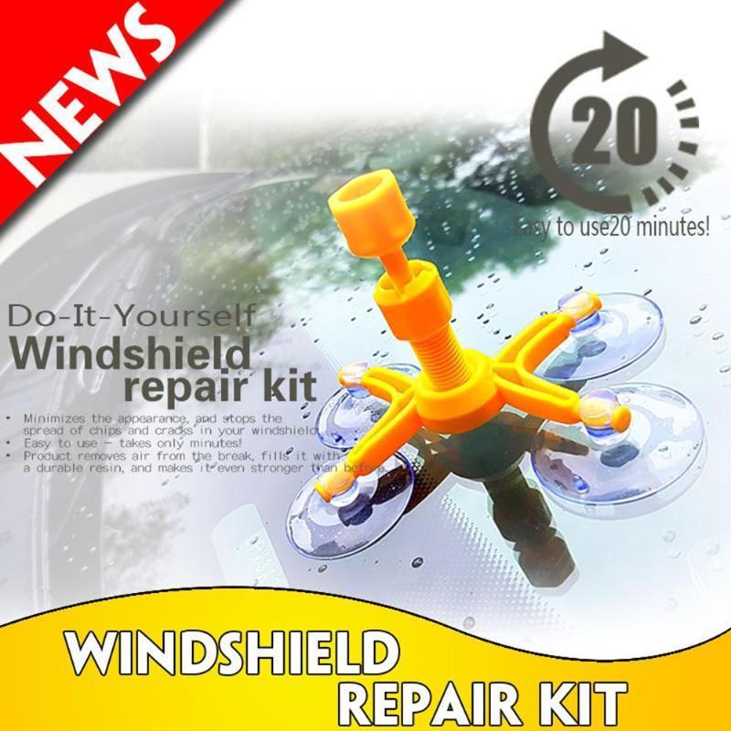 Car windshield repair kit, for car windshield scratch repair, easy to operate, quick repair