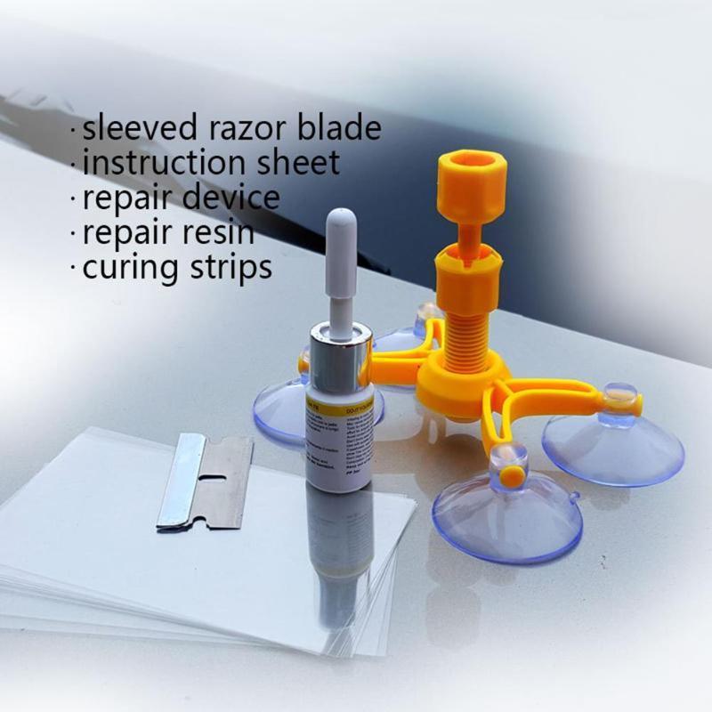 Car windshield repair kit, for car windshield scratch repair, easy to operate, quick repair