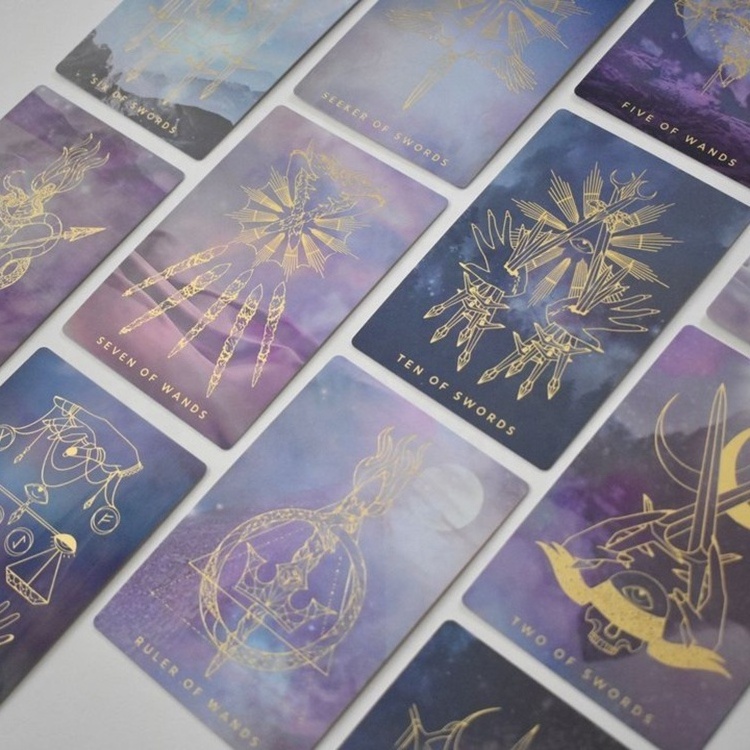 2024 Newest design high quality adult tarot paper playing cards