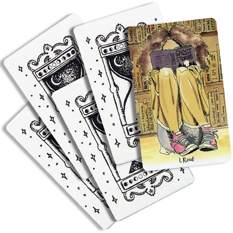 China factory custom design poker adult playing tarot cards deck