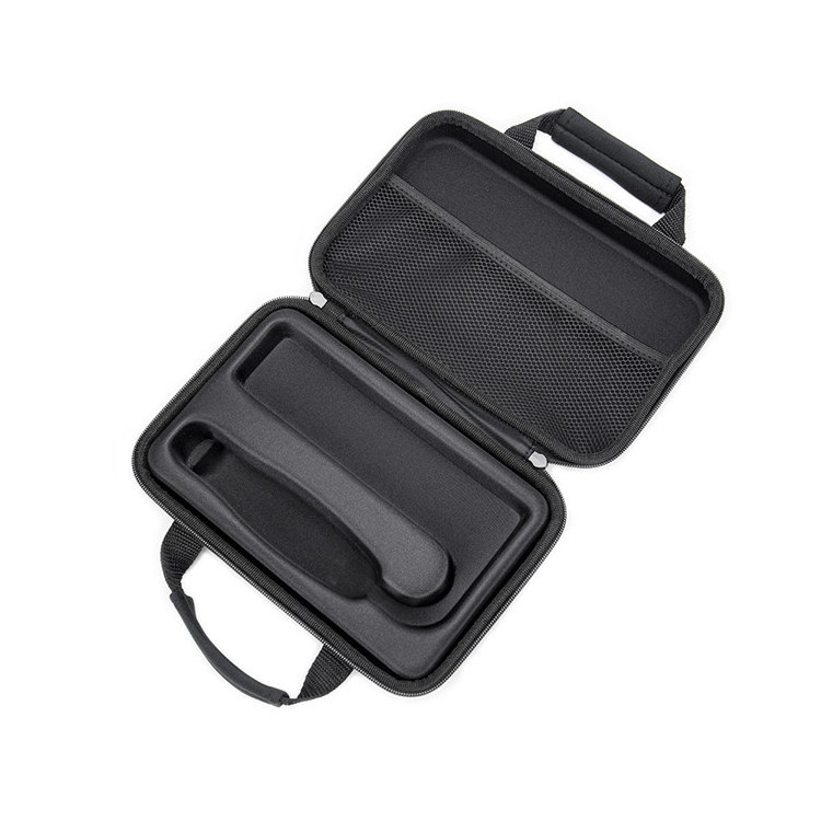 Custom design protective portable EVA foam molded insert quality eva microphone zipper case