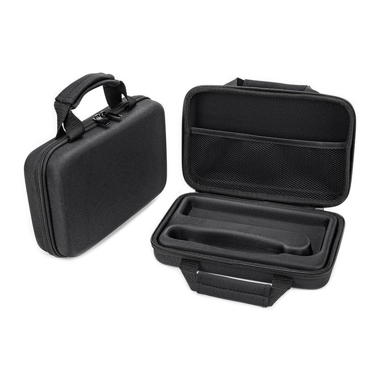 Custom design protective portable EVA foam molded insert quality eva microphone zipper case