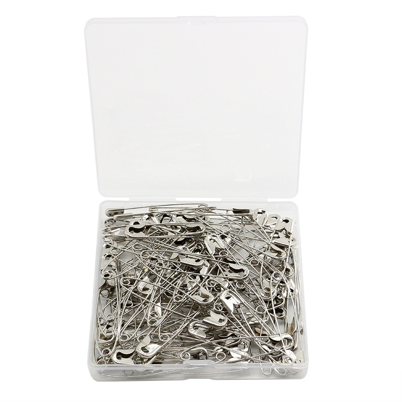 100 pieces/box 55mm High Strength Silver Large Safety Pin Clothing Splice Buckle Pin Clothing Tag Pin