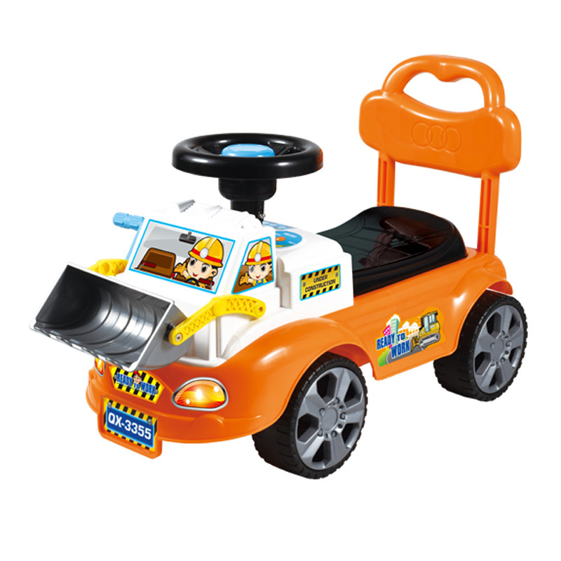 hot selling truck children construction truck style toy kid car control ride on car for children