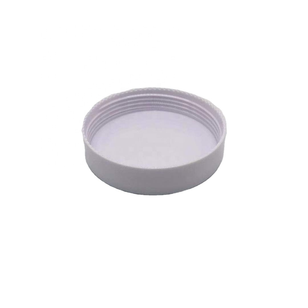 white ABS cap for jars plastic screw cap