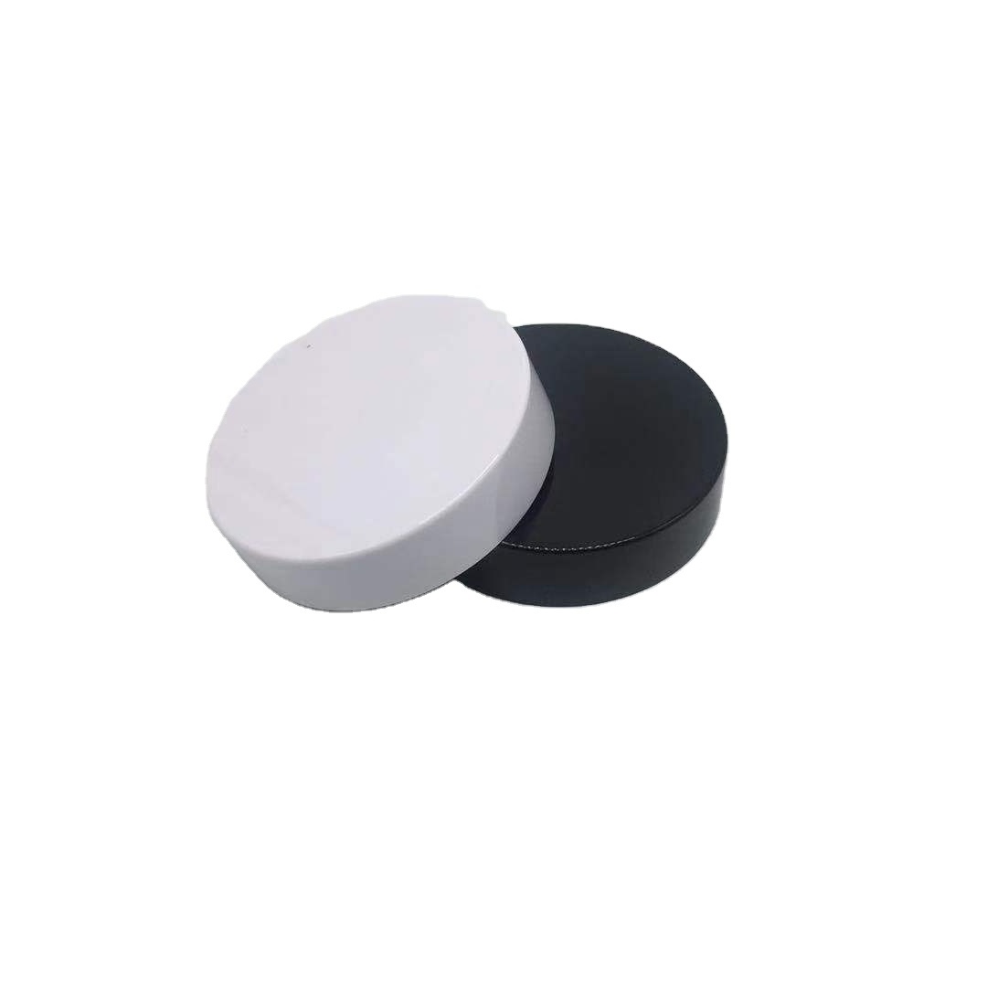 white ABS cap for jars plastic screw cap