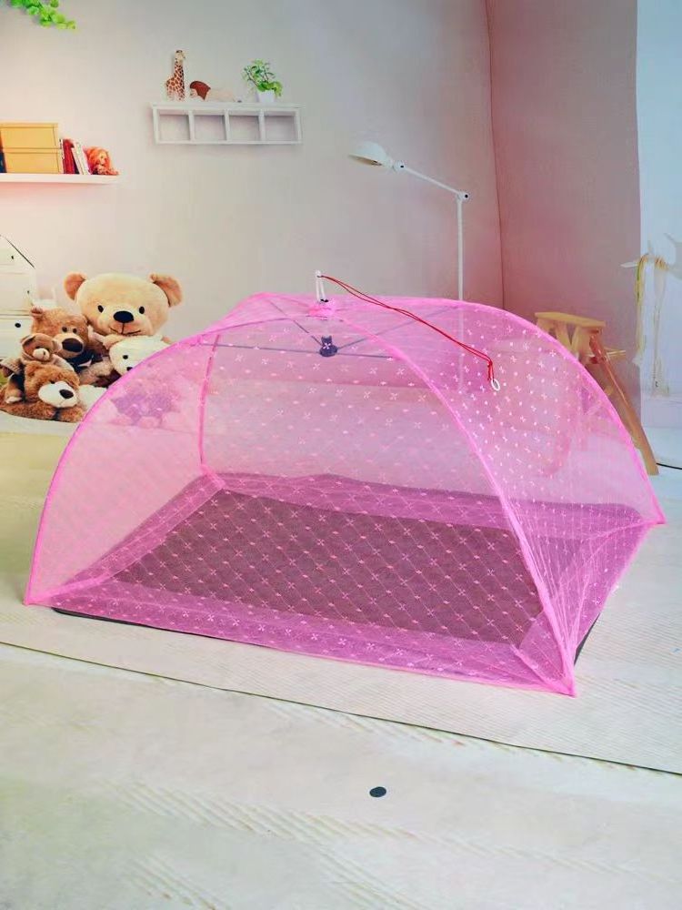 New product mosquito repellent cloth design baby mosquito net with folded thickened bed net