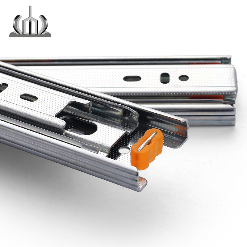 45mm iron material telescopic drawer slide for dtc cabinet hardware