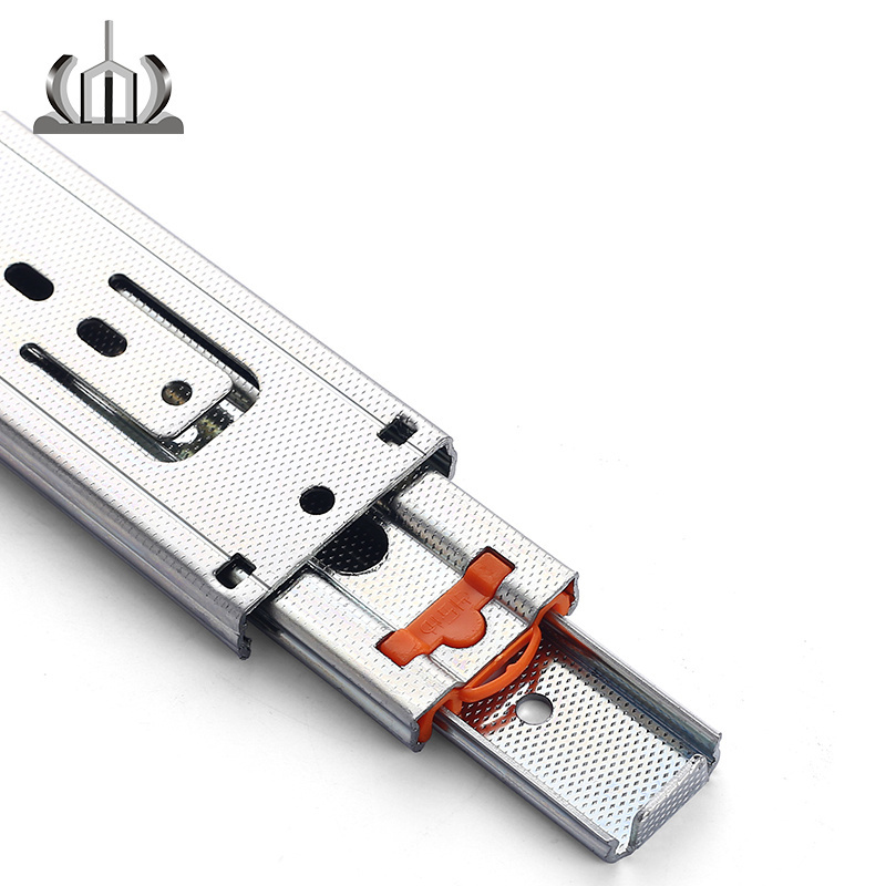 45mm iron material telescopic drawer slide for dtc cabinet hardware