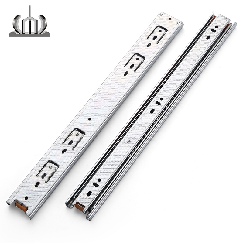 Custom heavy duty undermount 45mm tools boxes hydraulic channel kitchen cabinets rail hardware ball bearing drawer slide