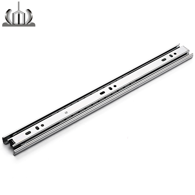 three parts triple extension drawer slide metal drawer slide