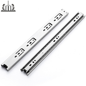 three parts triple extension drawer slide metal drawer slide