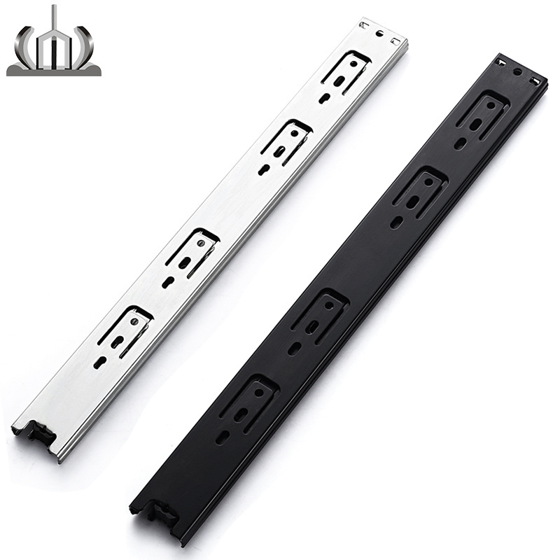 three parts triple extension drawer slide metal drawer slide