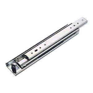 53 mm heavy duty sliding rails  drawer glides triple extension heavy drawer slide floor mount ball bearing drawer slide