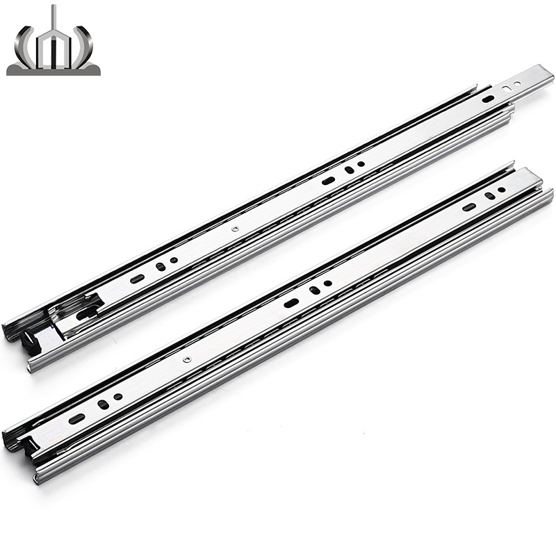 Factory Stainless Steel Telescopic Channel Drawer Slide ball bearing slides