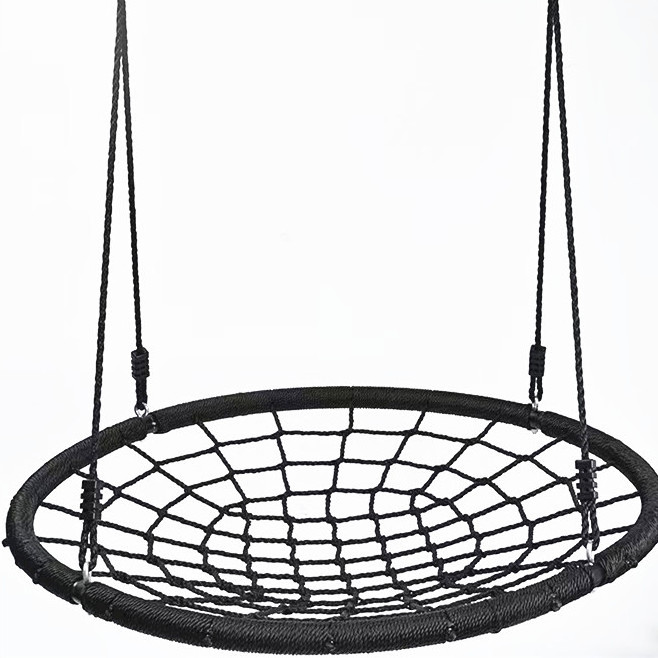 High Quality Factory Design Diameter 60/80/100cm Combination Rope Net Bird Nest Swing  For Outdoor Playground