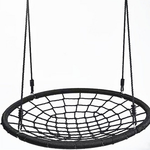 High Quality Factory Design Diameter 60/80/100cm Combination Rope Net Bird Nest Swing  For Outdoor Playground