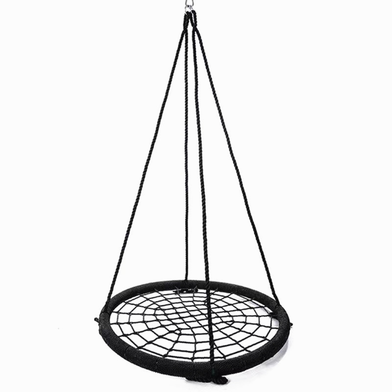 Adjustable Diameter 100cm Combination Rope Net Bird Nest Swing  For Outdoor Playground