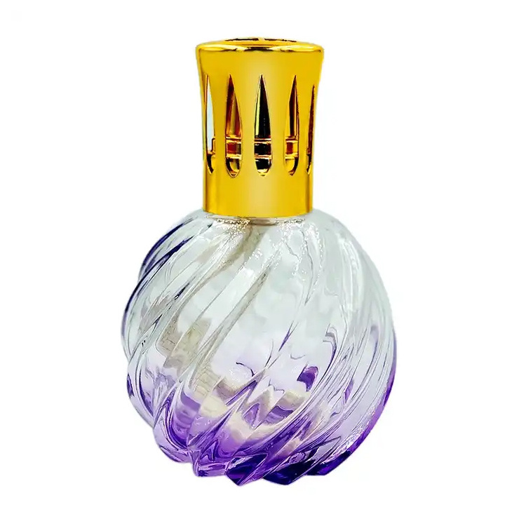 Remax Small Pineapple Shape 100ml Glass Ignition Catalytic Aromatherapy Essential Oil Lamp Essential Oil Burner