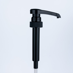 28/410 skinny syrup pump Black plastic sauce pump 5cc 8cc 10cc  coffee syrup pump dispenser