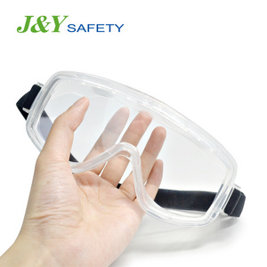 Anti Impact Scratch Splatter Transparent Safety Eyewear Protective Goggles