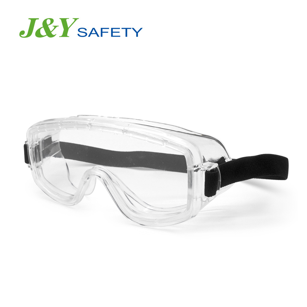 Anti Impact Scratch Splatter Transparent Safety Eyewear Protective Goggles