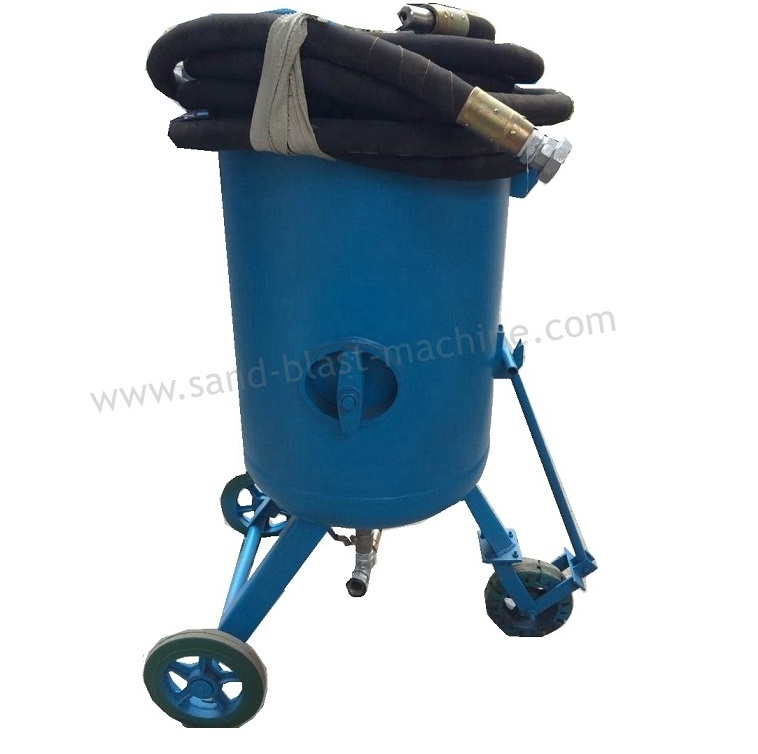 pressure sand blasting pot/portable sandblast machine for sale