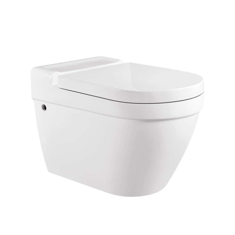 mount wall hung toilets european wc toilet one piece floating bidet toilet