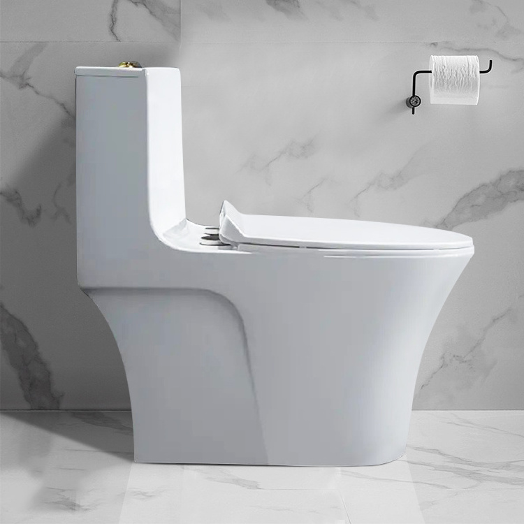 Hot selling Sanitary Ware Ceramic toilet bowl brand dual flush Floor Mounted One Piece Toilet for bathroom