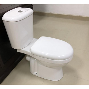 African EU market design ceramic two piece couple toilet wc