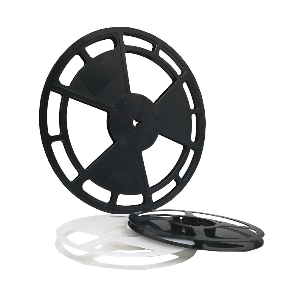 Custom 7/13/15 inch empty plastic reel injection molding plastic cable wire reel carrier tape spool