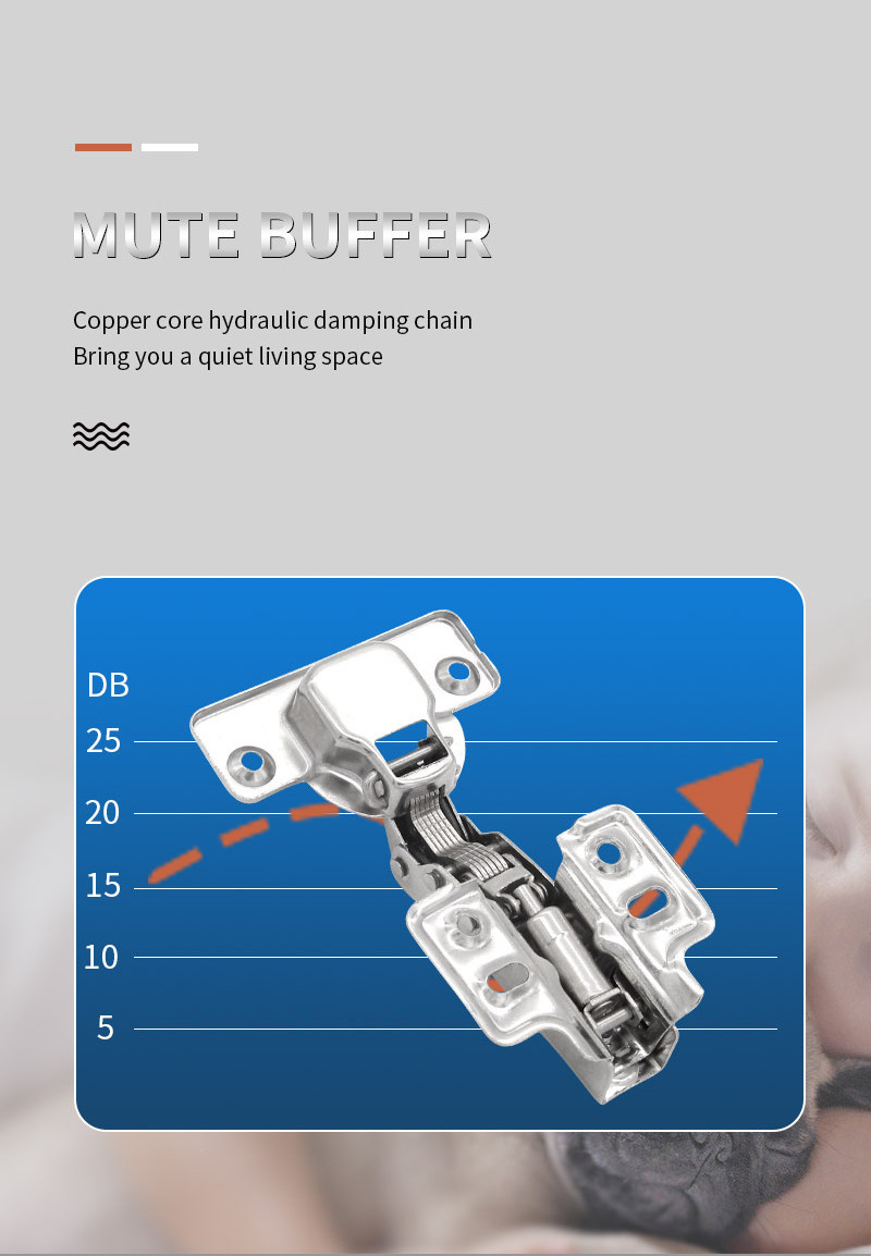 SHENGXIN furniture 35mm cup soft closing hydraulic stainless steel cabinet hinge for door