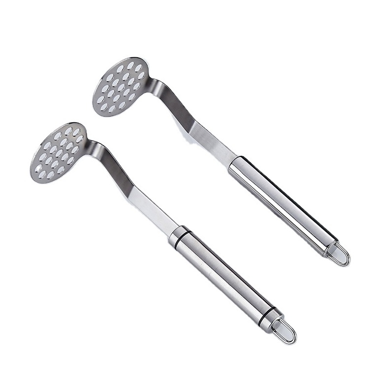 Potato Masher Potatoes Kitchen Tool Cooking Duty Stainless Steel Masher