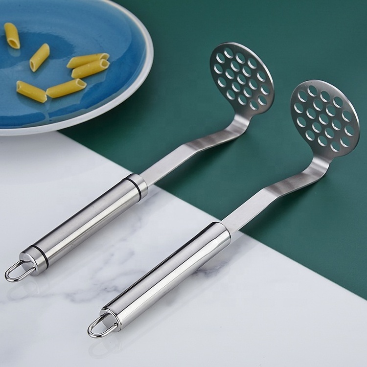 Potato Masher Potatoes Kitchen Tool Cooking Duty Stainless Steel Masher