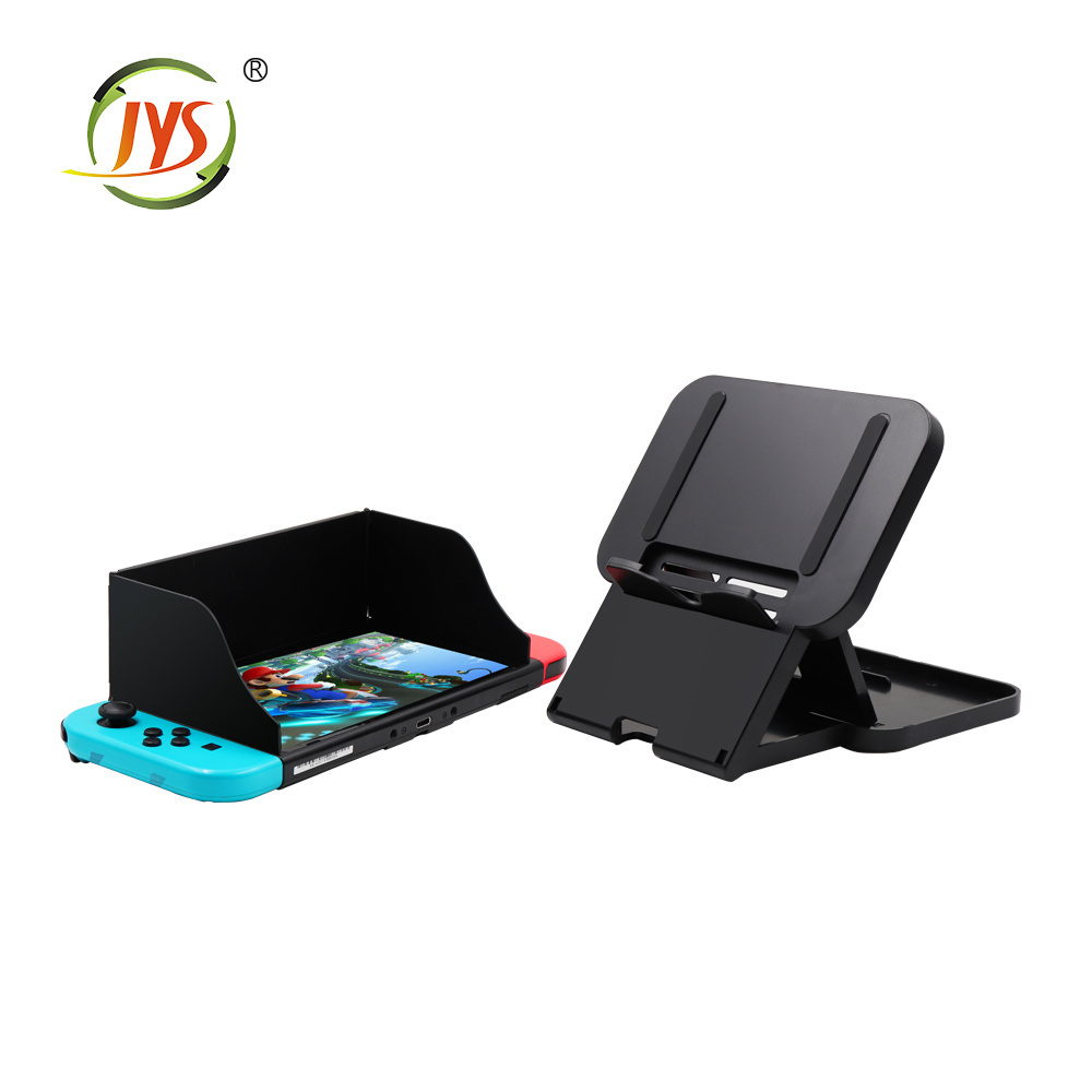 Play Stand With Sun Shield for Nintendo Switch Adjustable, Foldable, Compact, Display Stand, Holder