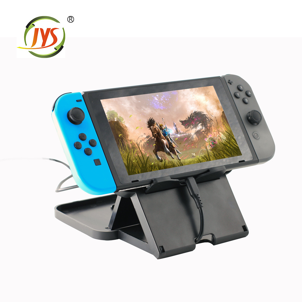 Play Stand With Sun Shield for Nintendo Switch Adjustable, Foldable, Compact, Display Stand, Holder