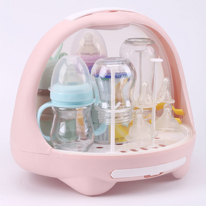 Portable Drain Drying Milk Nursing Feeding Plastic Baby Bottle Drying Rack