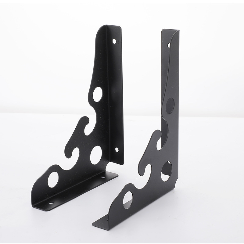 Heavy Duty Metal Wall Mounted Shelf Bracket For DIY Shelving L Shape Furniture Support Hardware