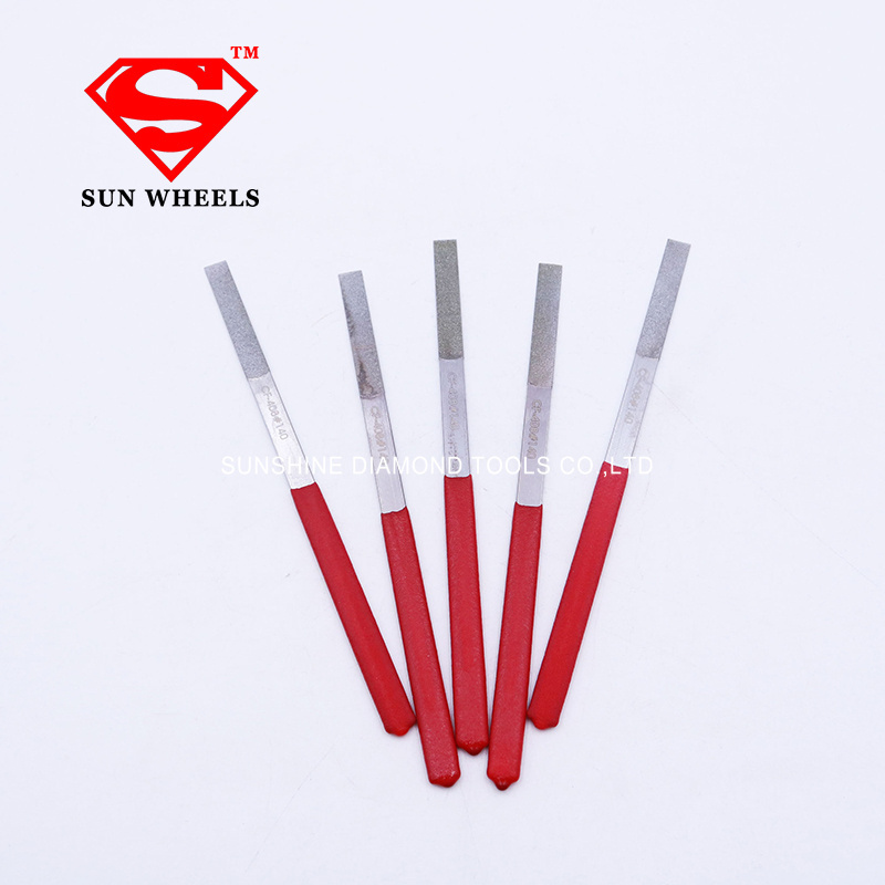 hand tools electroplated diamond needle ceramic file