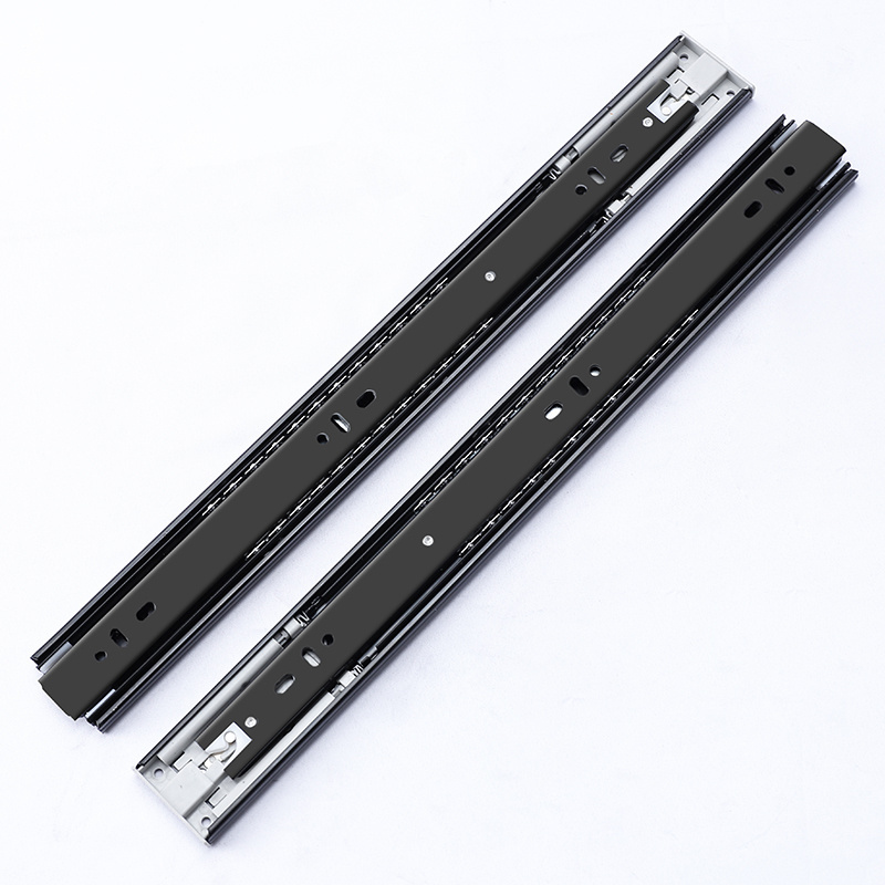 45MM China Supplier Full Extension Ball Bearing Telescopic Channel Push To Open Drawer Slide