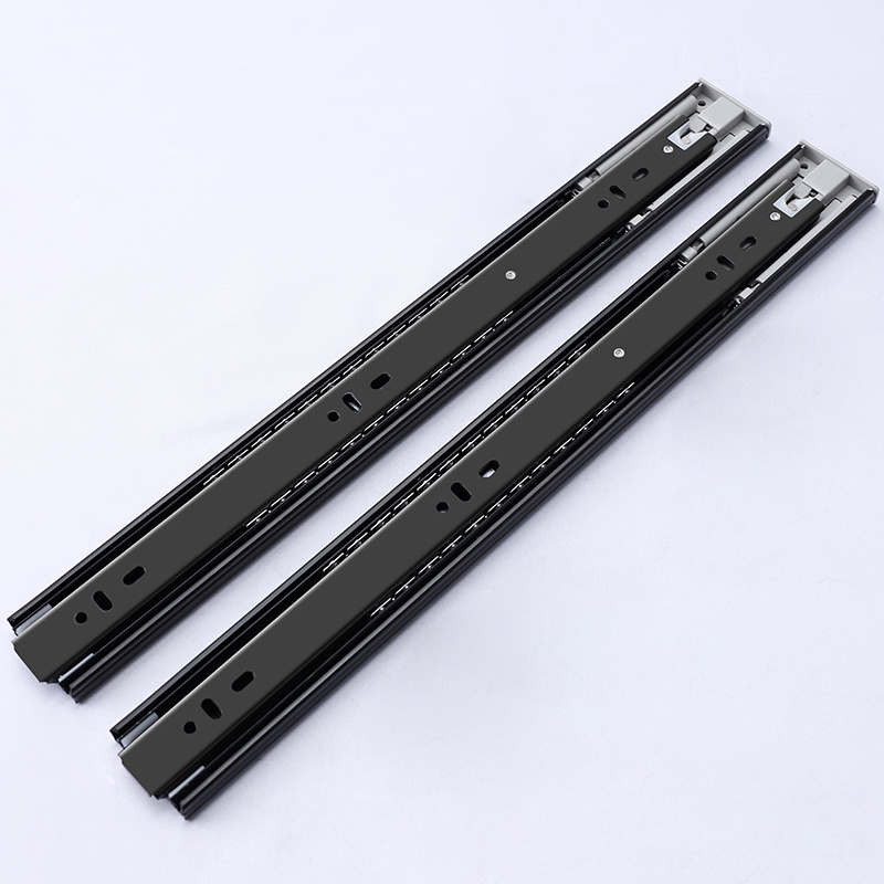 45MM China Supplier Full Extension Ball Bearing Telescopic Channel Push To Open Drawer Slide