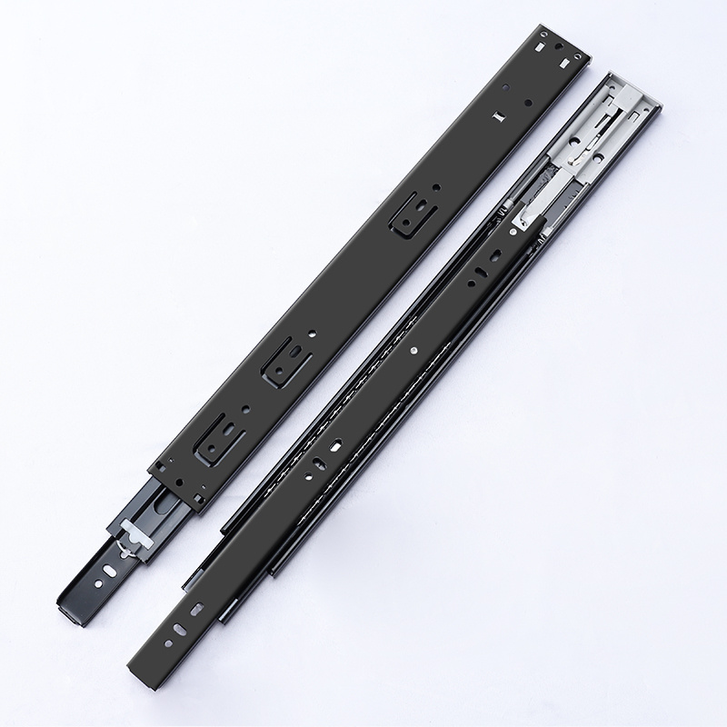 45MM China Supplier Full Extension Ball Bearing Telescopic Channel Push To Open Drawer Slide