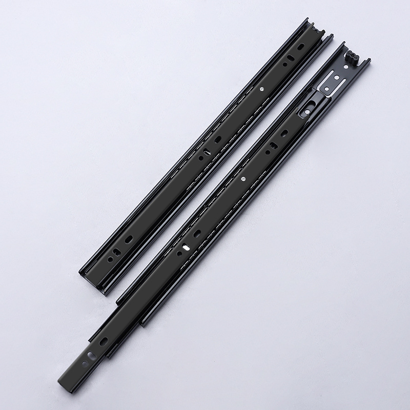 Household Normal Telescopic Channel  Ball Bearing Rail 35mm Drawer Slide